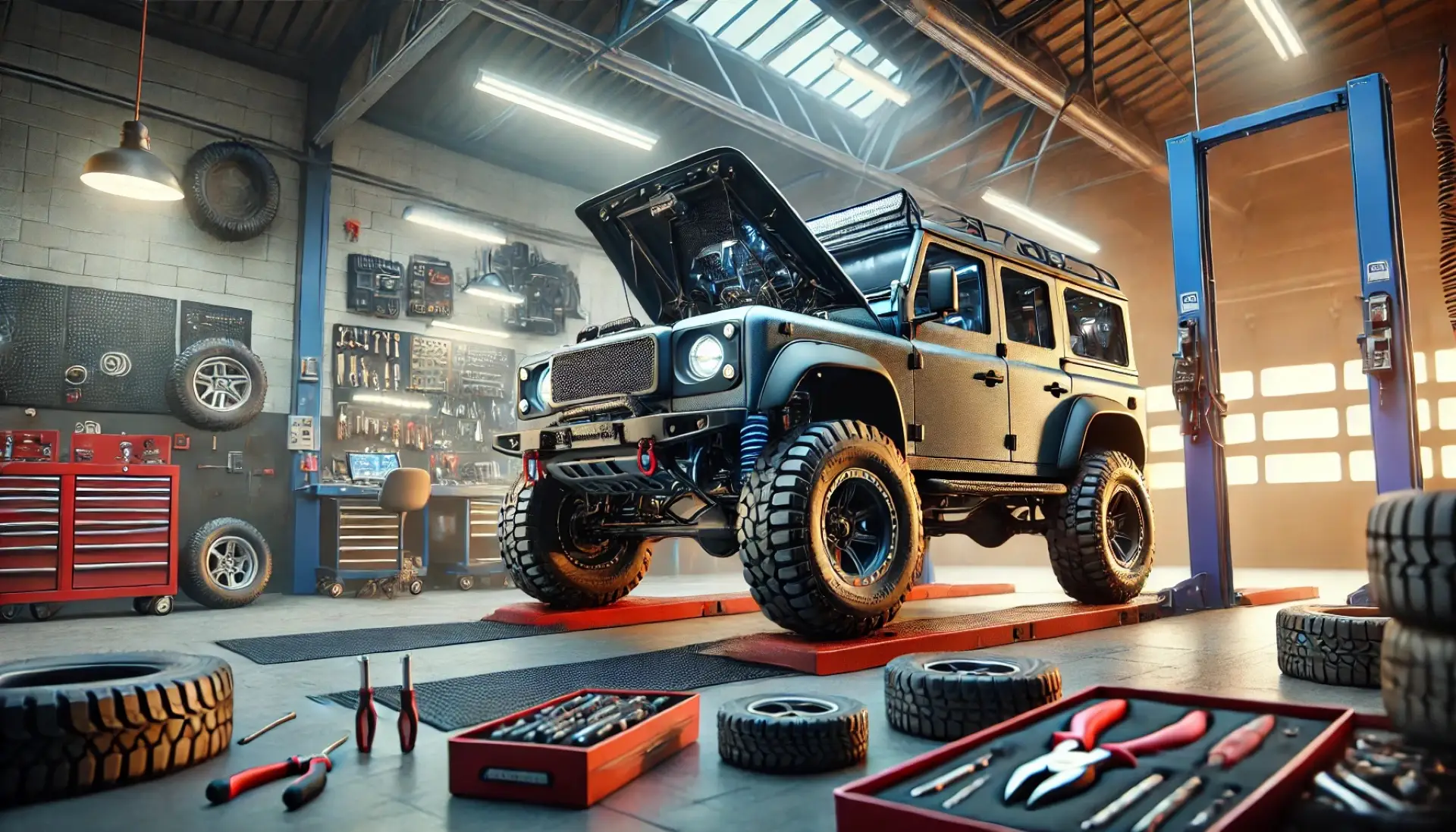 SUV and 4x4 car repair service in Dubai